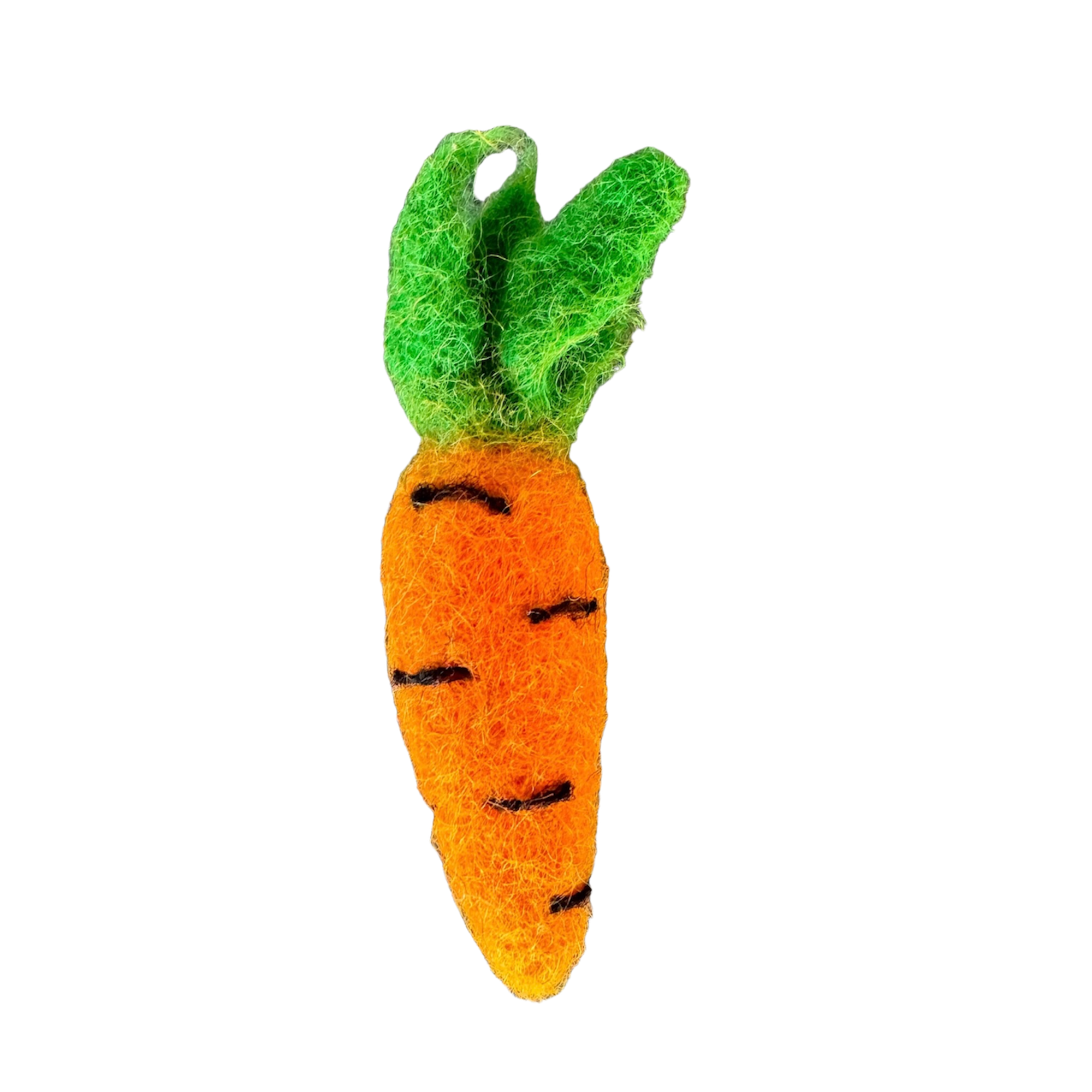 FELTED CAT TOY CARROTS